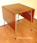 Arne Jacobsen Teak Drop Leaf Table Ca. 1955